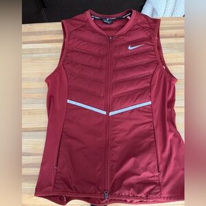 Red Nike running vest. Size medium.